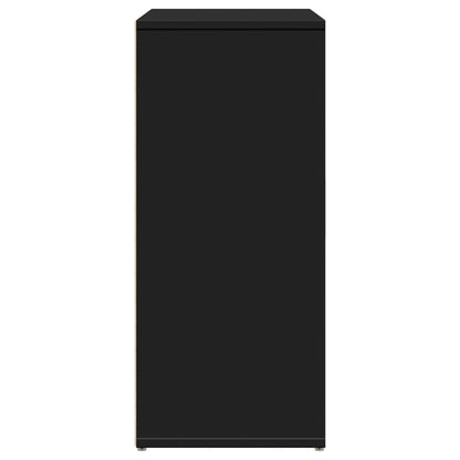 Credenza Nero 60x31x70 cm in Legno Multistrato - homemem39