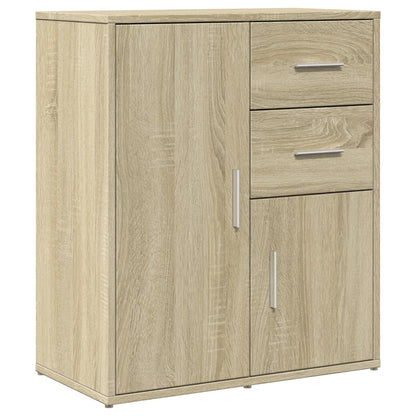 Credenza Rovere Sonoma 60x31x70 cm in Legno Multistrato - homemem39