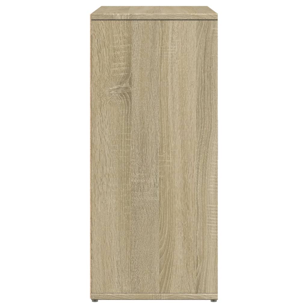 Credenza Rovere Sonoma 60x31x70 cm in Legno Multistrato - homemem39
