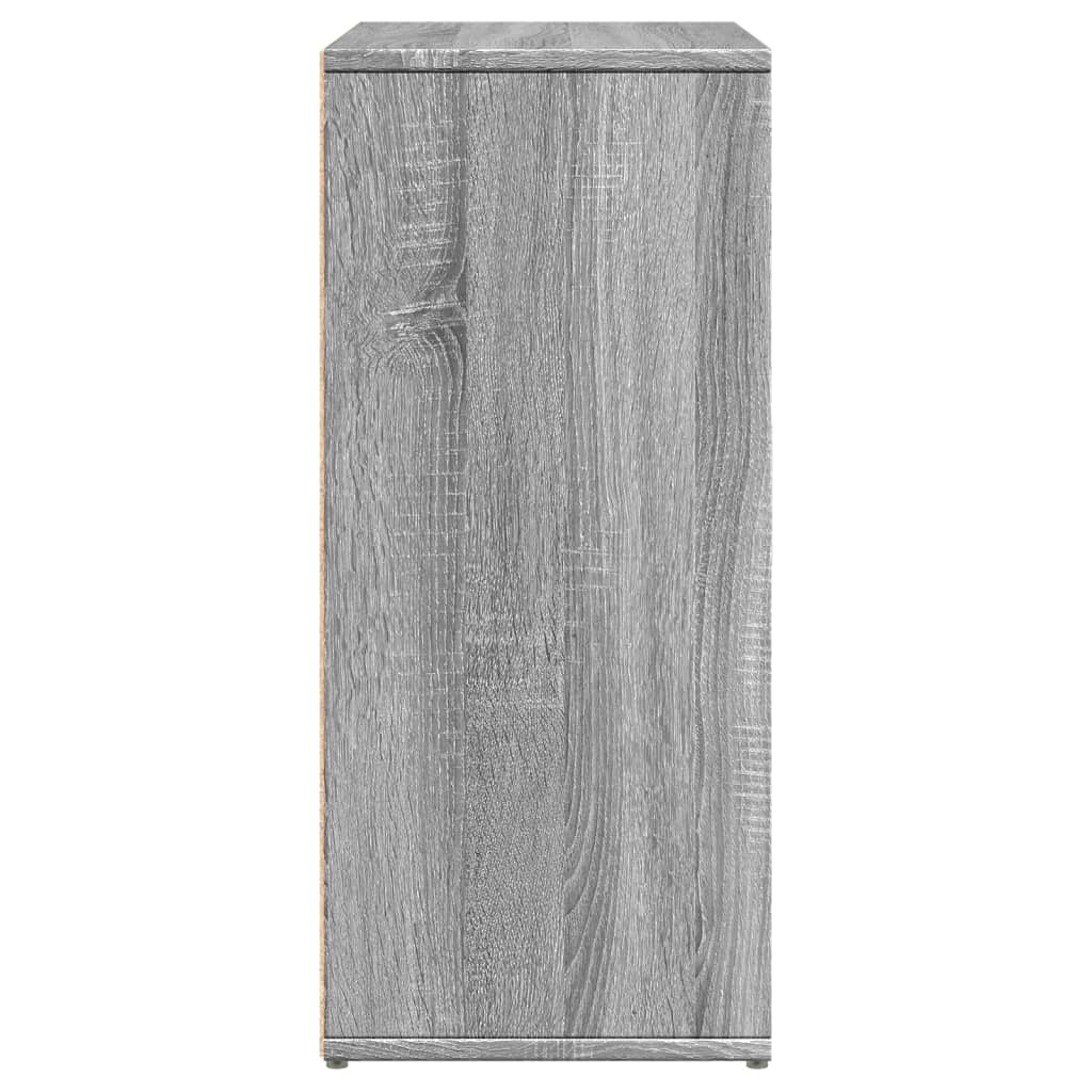 Credenza Grigio Sonoma 60x31x70cm in Legno Multistrato - homemem39