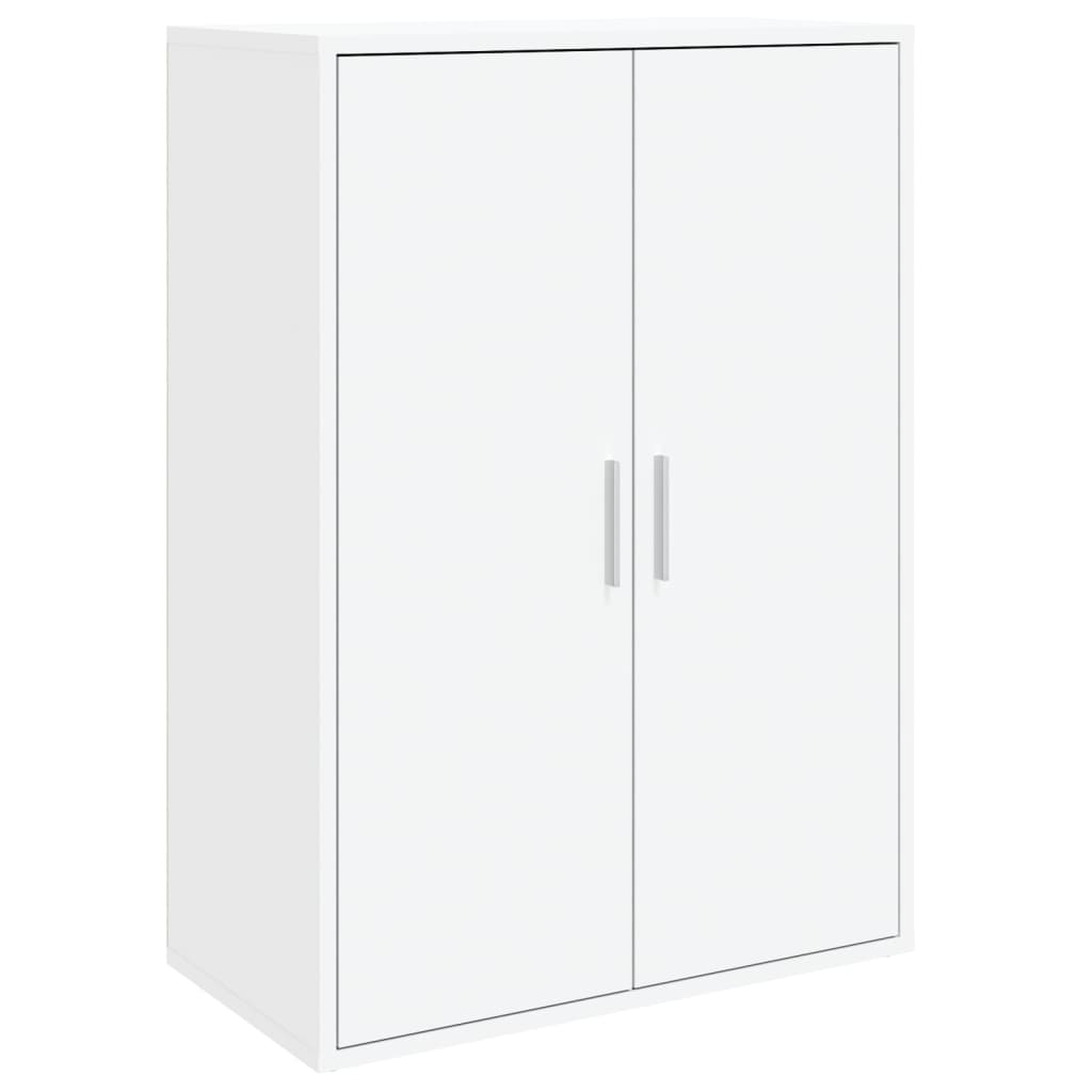 Credenza Bianca 60x31x84 cm in Legno Multistrato - homemem39