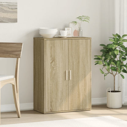 Credenza Rovere Sonoma 60x31x84 cm in Legno Multistrato - homemem39