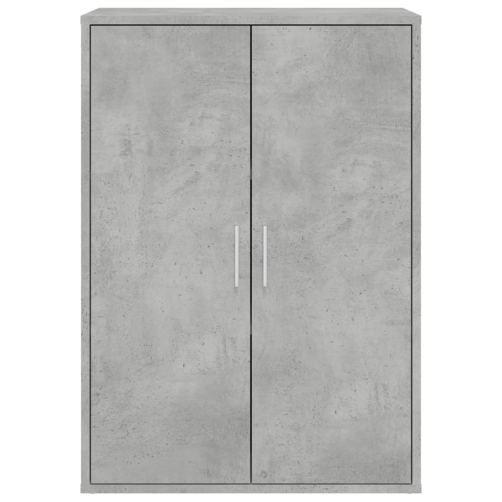 Credenza Grigio Cemento 60x31x84 cm in Legno Multistrato - homemem39