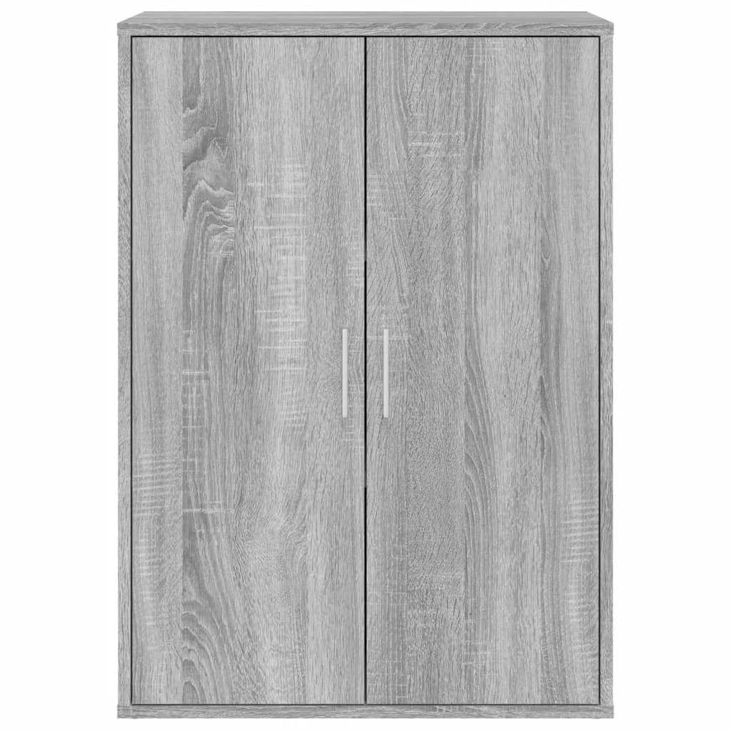 Credenza Grigio Sonoma 60x31x84 cm in Legno Multistrato - homemem39