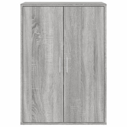 Credenza Grigio Sonoma 60x31x84 cm in Legno Multistrato - homemem39