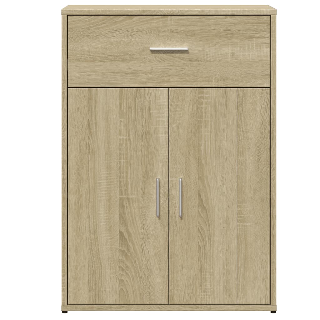 Credenza Rovere Sonoma 60x30x84 cm in Legno Multistrato - homemem39