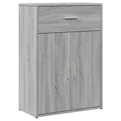 Credenza Grigio Sonoma 60x30x84 cm in Legno Multistrato - homemem39