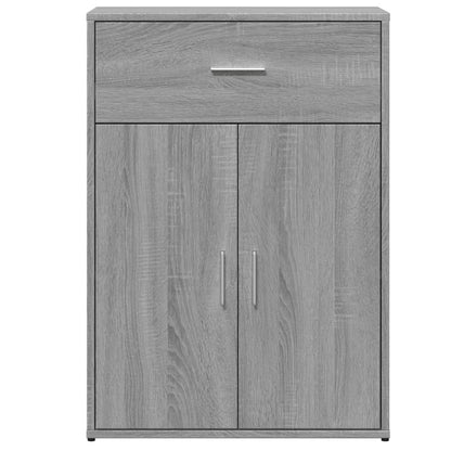 Credenza Grigio Sonoma 60x30x84 cm in Legno Multistrato - homemem39