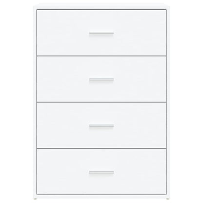 Credenza Bianca 60x31x84 cm in Legno Multistrato - homemem39