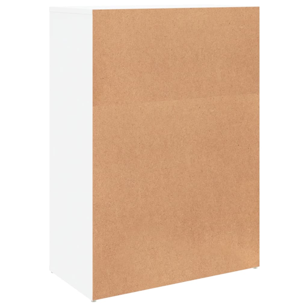 Credenza Bianca 60x31x84 cm in Legno Multistrato - homemem39