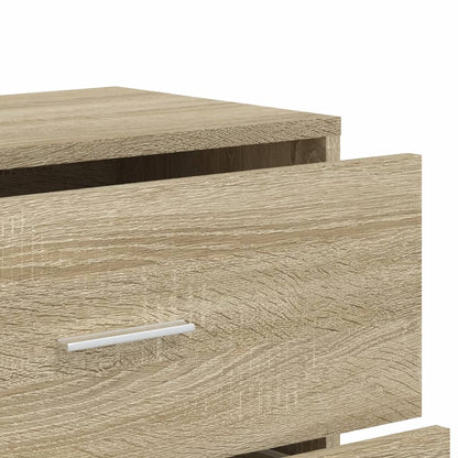 Credenza Rovere Sonoma 60x31x84 cm in Legno Multistrato - homemem39