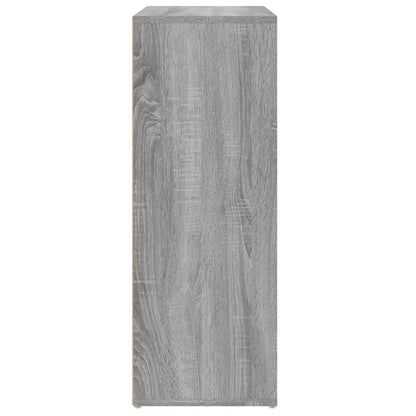 Credenza Grigio Sonoma 60x31x84 cm in Legno Multistrato - homemem39