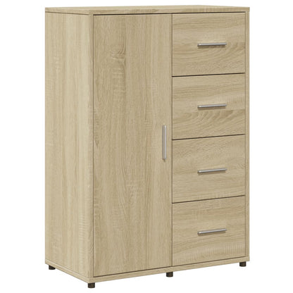 Credenza Rovere Sonoma 60x31x84 cm in Legno Multistrato - homemem39