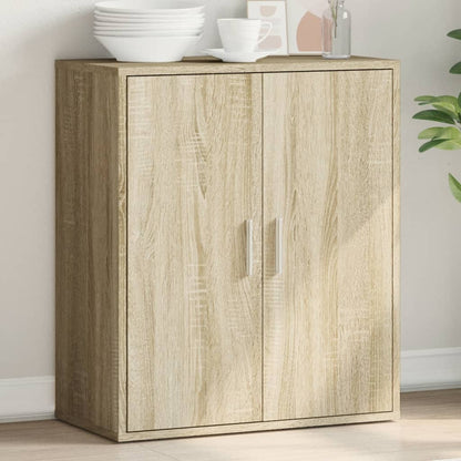 Credenza Rovere Sonoma 79x38x80 cm in Legno Multistrato - homemem39