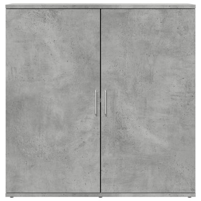 Credenza Grigio Cemento 79x38x80 cm in Legno Multistrato - homemem39