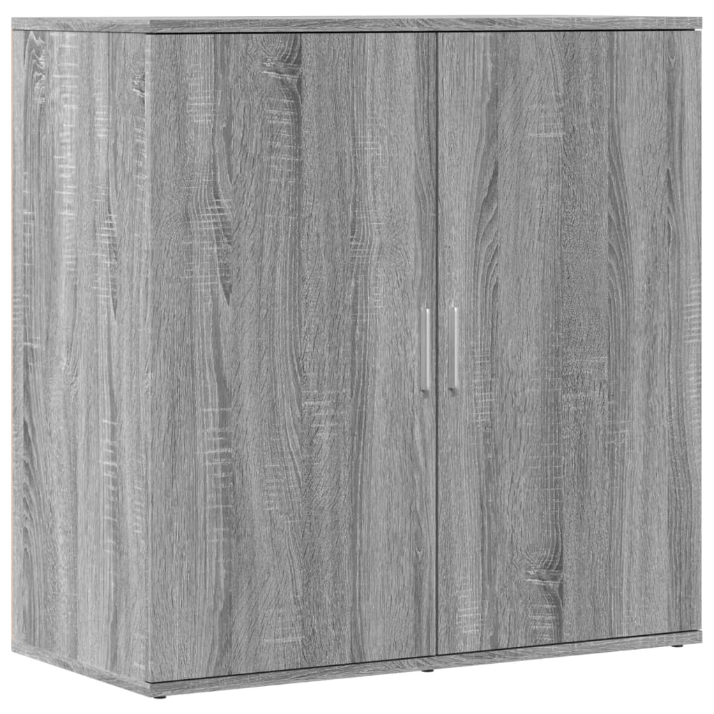 Credenza Grigio Sonoma 79x38x80 cm in Legno Multistrato - homemem39