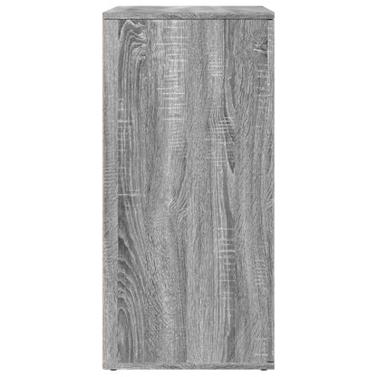 Credenza Grigio Sonoma 79x38x80 cm in Legno Multistrato - homemem39