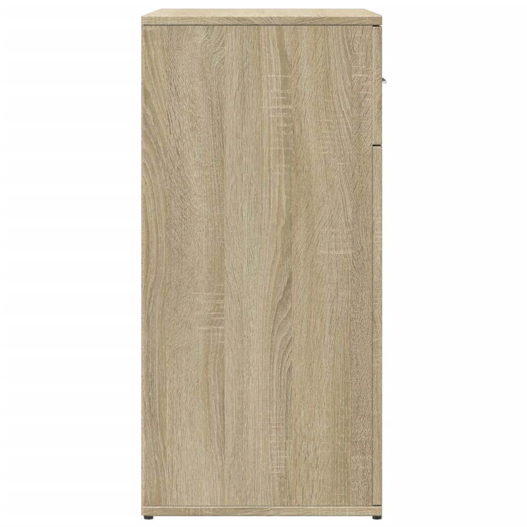 Credenza Rovere Sonoma 79x38x80 cm in Legno Multistrato - homemem39