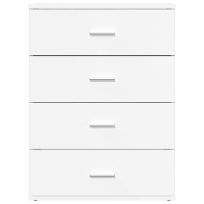 Credenza Bianca 60x39x80 cm in Legno Multistrato - homemem39