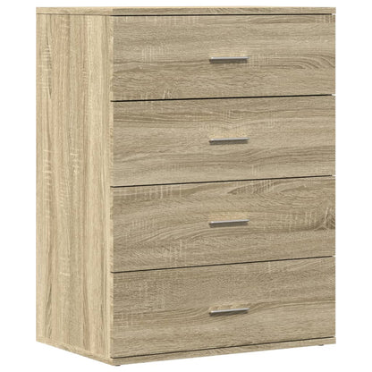 Credenza Rovere Sonoma 60x39x80 cm in Legno Multistrato - homemem39
