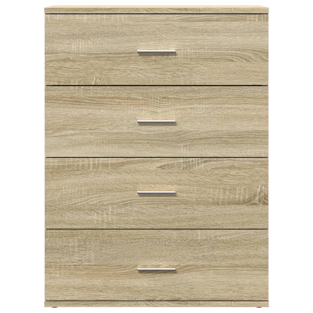 Credenza Rovere Sonoma 60x39x80 cm in Legno Multistrato - homemem39
