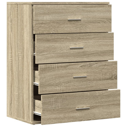 Credenza Rovere Sonoma 60x39x80 cm in Legno Multistrato - homemem39