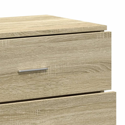 Credenza Rovere Sonoma 60x39x80 cm in Legno Multistrato - homemem39