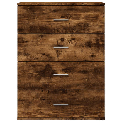 Credenza Rovere Fumo 60x39x80 cm in Legno Multistrato - homemem39