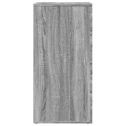 Credenza Grigio Sonoma 60x39x80 cm in Legno Multistrato - homemem39