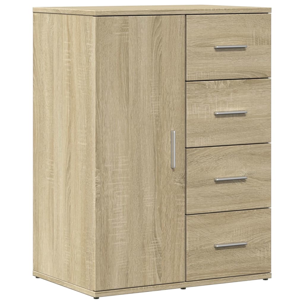 Credenza Rovere Sonoma 59x39x80 cm in Legno Multistrato - homemem39