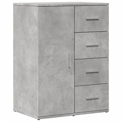Credenza Grigio Cemento 59x39x80 cm in Legno Multistrato - homemem39