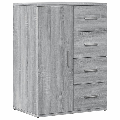 Credenza Grigio Sonoma 59x39x80 cm in Legno Multistrato - homemem39