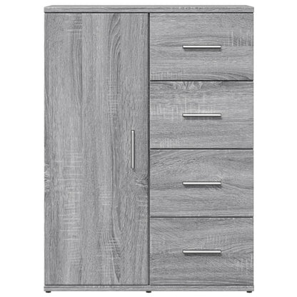 Credenza Grigio Sonoma 59x39x80 cm in Legno Multistrato - homemem39