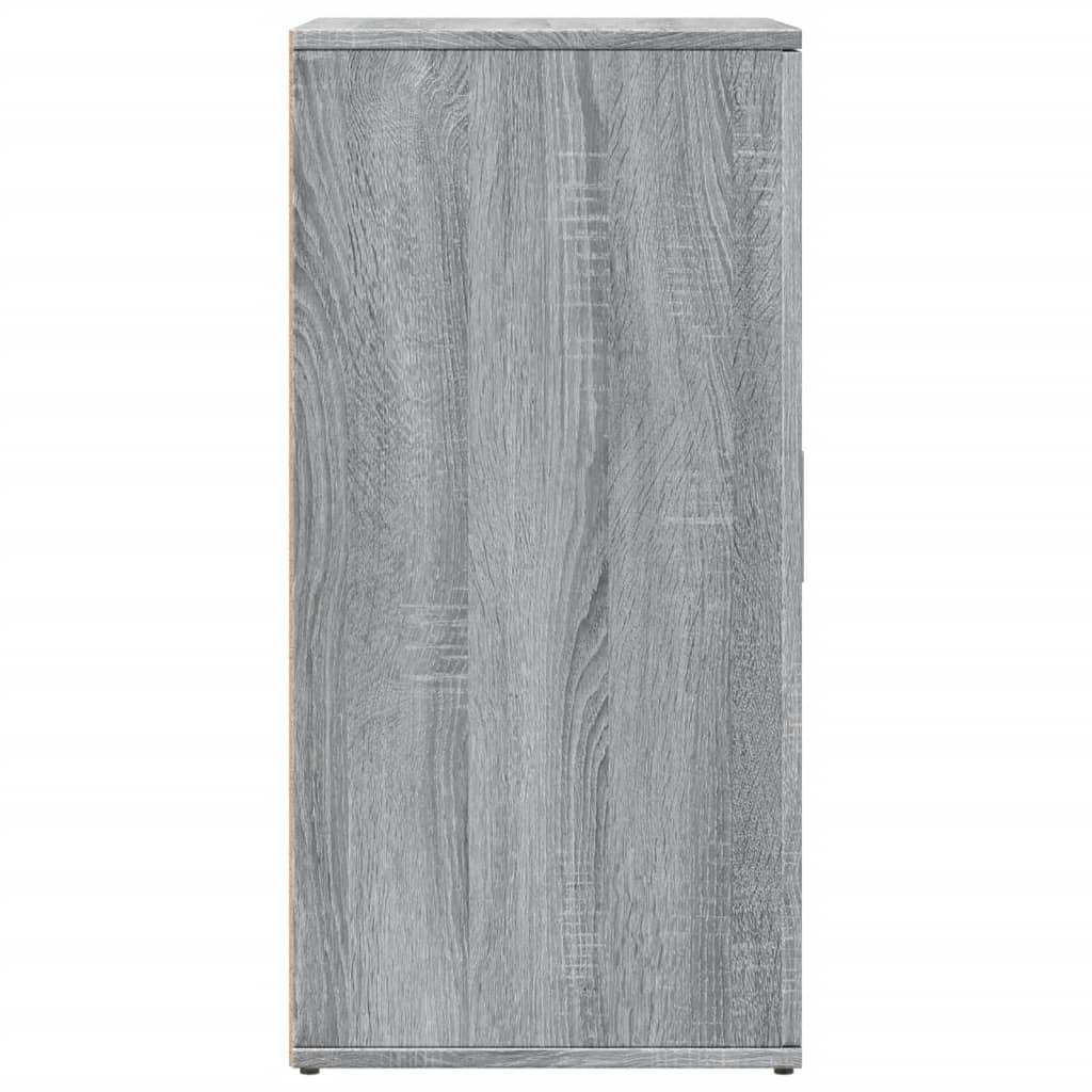 Credenza Grigio Sonoma 59x39x80 cm in Legno Multistrato - homemem39