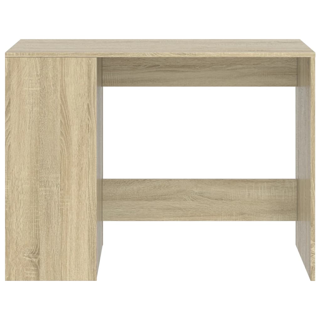 Scrivania Rovere Sonoma 102x50x75 cm in Legno Multistrato - homemem39