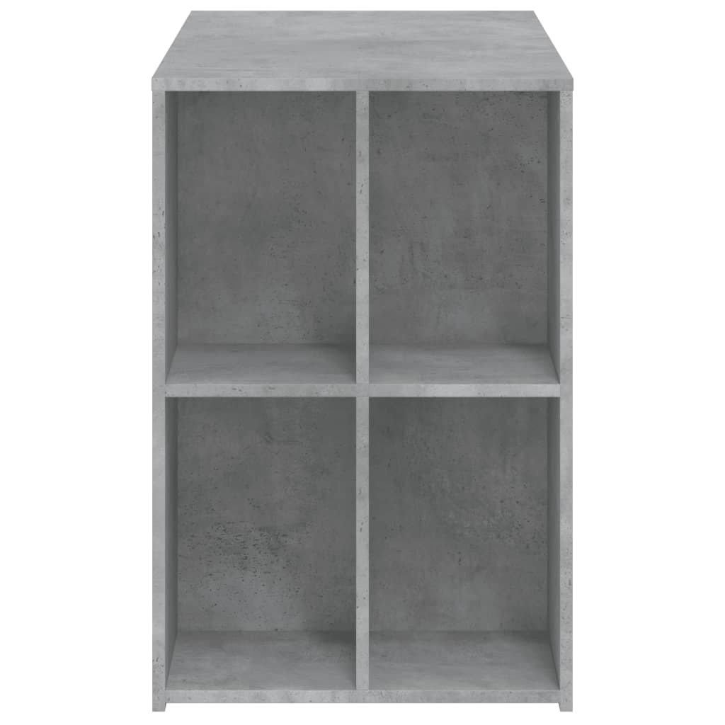 Scrivania Grigio Cemento 102x50x75 cm in Legno Multistrato - homemem39