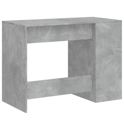 Scrivania Grigio Cemento 102x50x75 cm in Legno Multistrato - homemem39