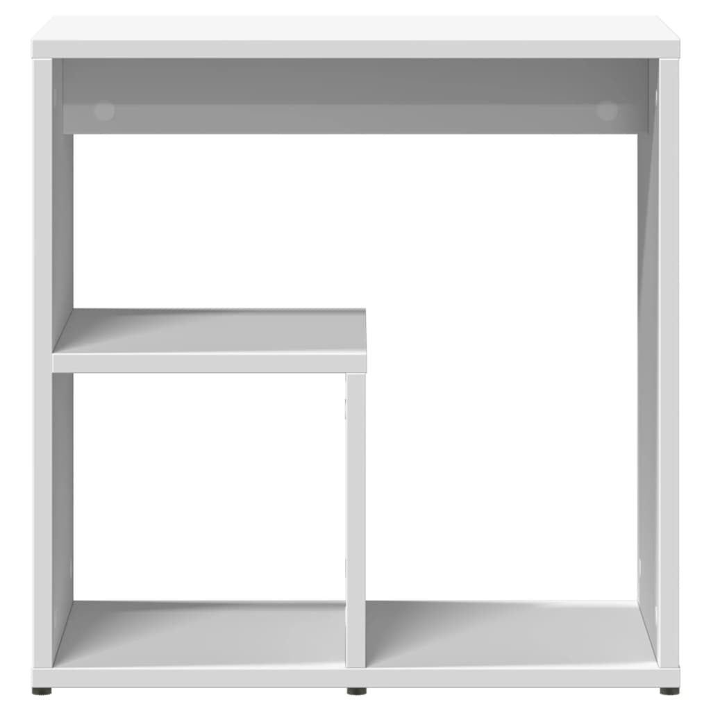 Tavolini Bianchi 2 pz 50x30x50 cm in Legno Multistrato | homemem39