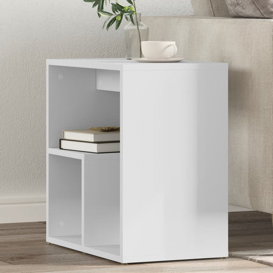 Tavolini Bianchi 2 pz 50x30x50 cm in Legno Multistrato | homemem39