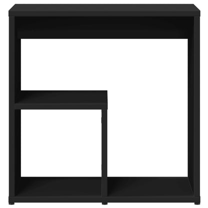 Tavolino Nero 50x30x50 cm in Legno Multistrato | homemem39