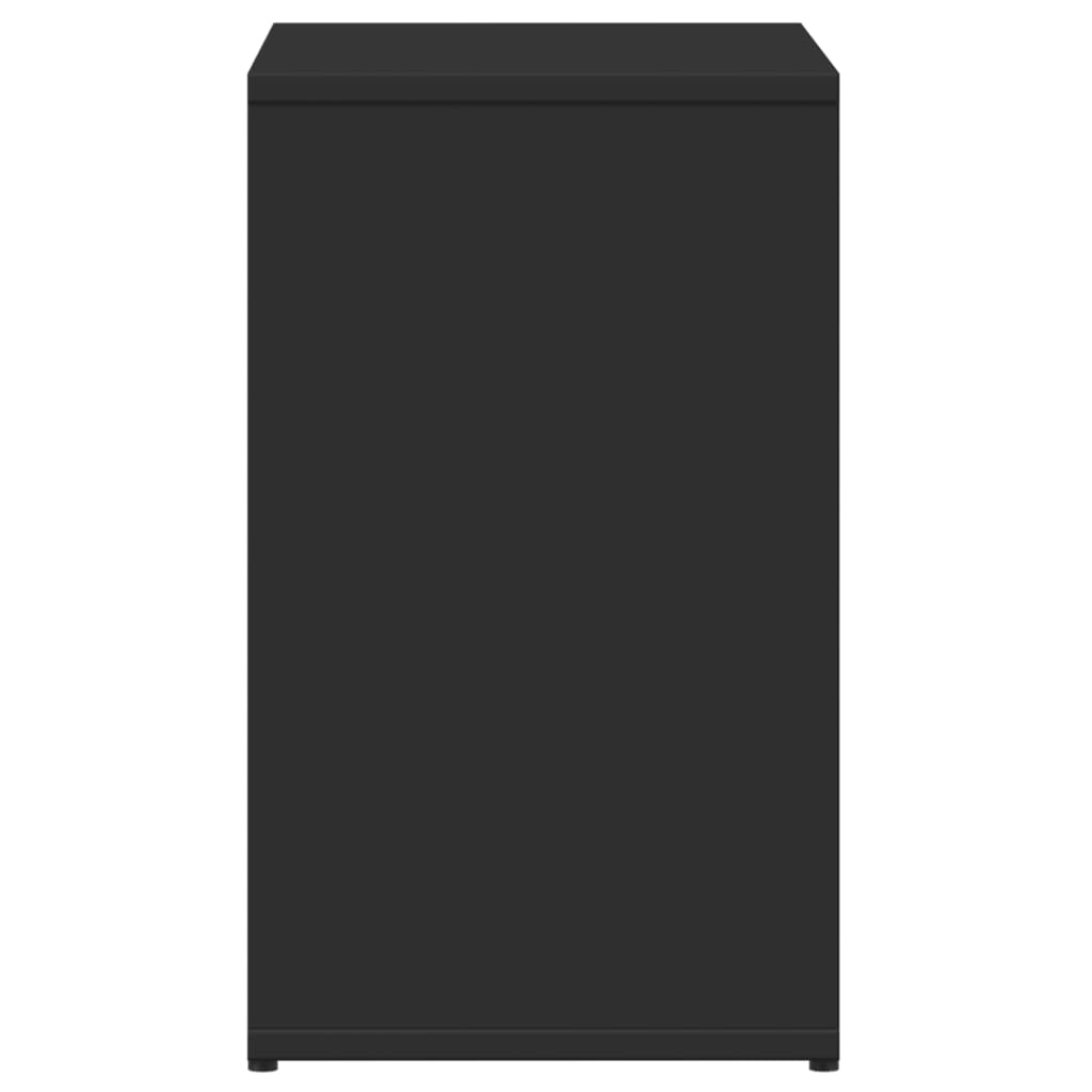 Tavolino Nero 50x30x50 cm in Legno Multistrato | homemem39