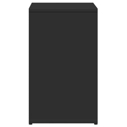 Tavolino Nero 50x30x50 cm in Legno Multistrato | homemem39