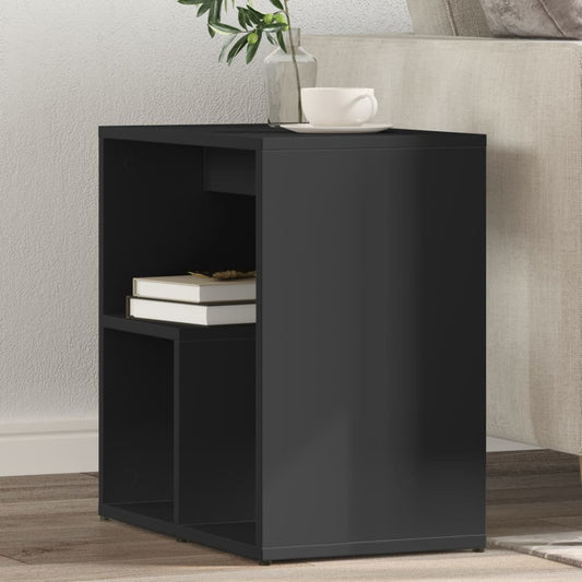 Tavolino Nero 50x30x50 cm in Legno Multistrato | homemem39