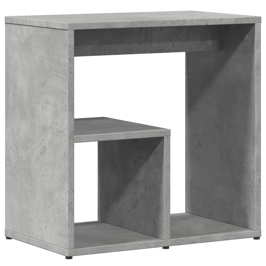 Tavolini 2pz Grigio Cemento 50x30x50 cm in Legno Multistrato - homemem39