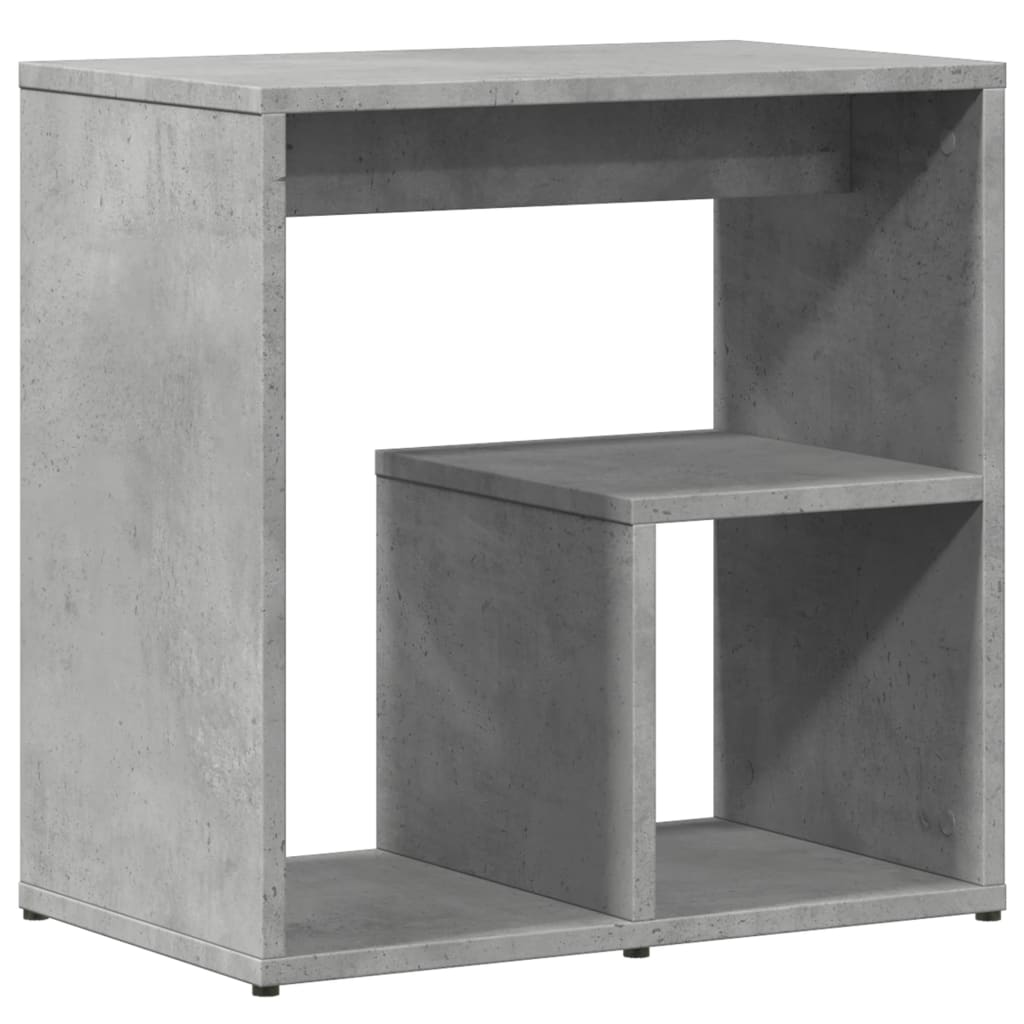 Tavolini 2pz Grigio Cemento 50x30x50 cm in Legno Multistrato - homemem39