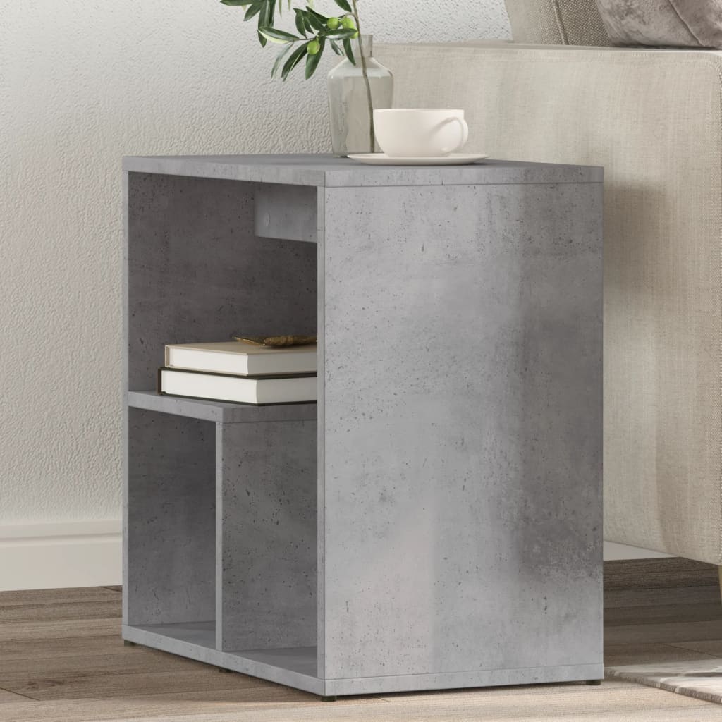 Tavolini 2pz Grigio Cemento 50x30x50 cm in Legno Multistrato - homemem39