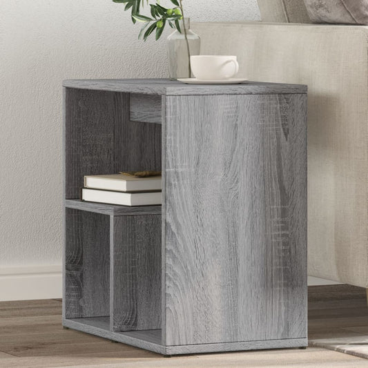 Tavolino Grigio Sonoma 50x30x50 cm Legno Multistrato - homemem39