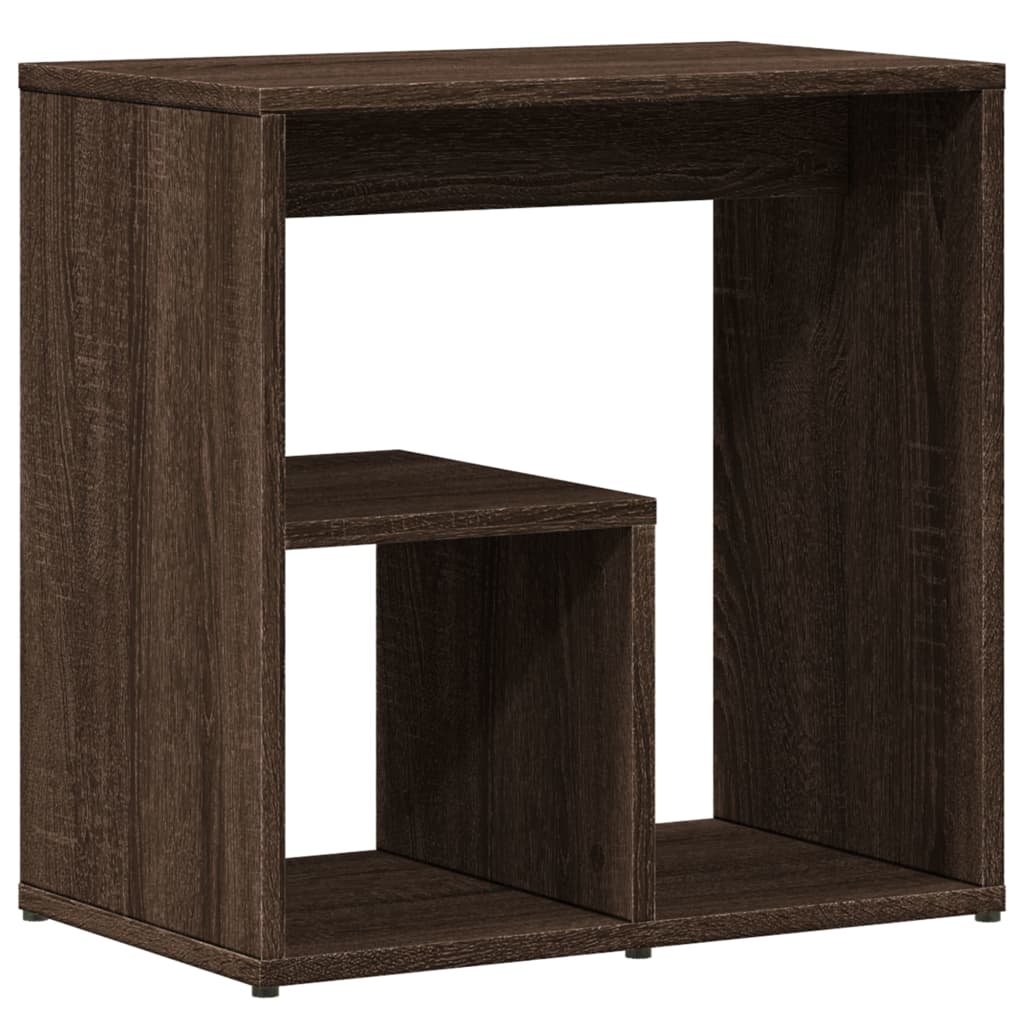 Tavolini 2 pz Rovere Marrone 50x30x50 cm in Legno Multistrato | homemem39