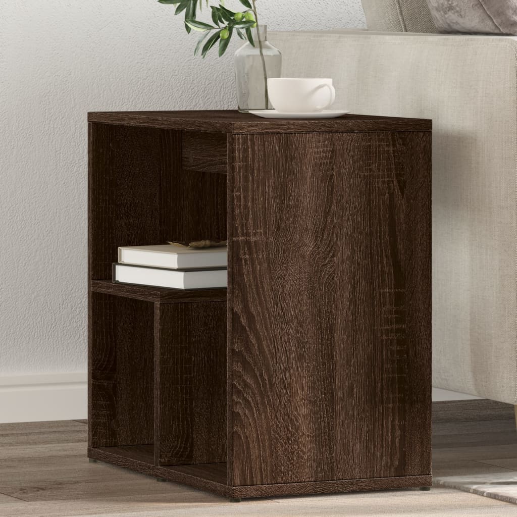 Tavolini 2 pz Rovere Marrone 50x30x50 cm in Legno Multistrato | homemem39