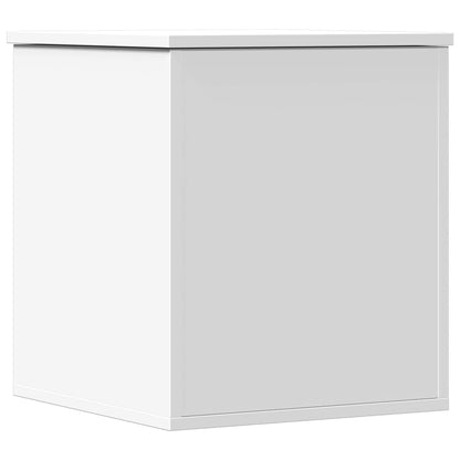 Contenitore Portaoggetti Bianco 40x42x46 cm Legno Multistrato | homemem39